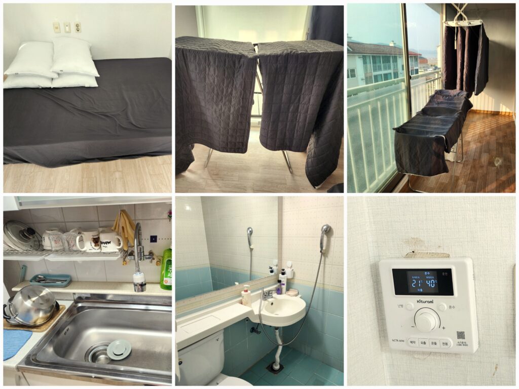 청소된 방방곳곳